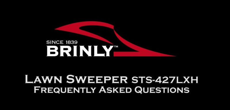 Brinly Lawn Sweeper FAQs [Video]