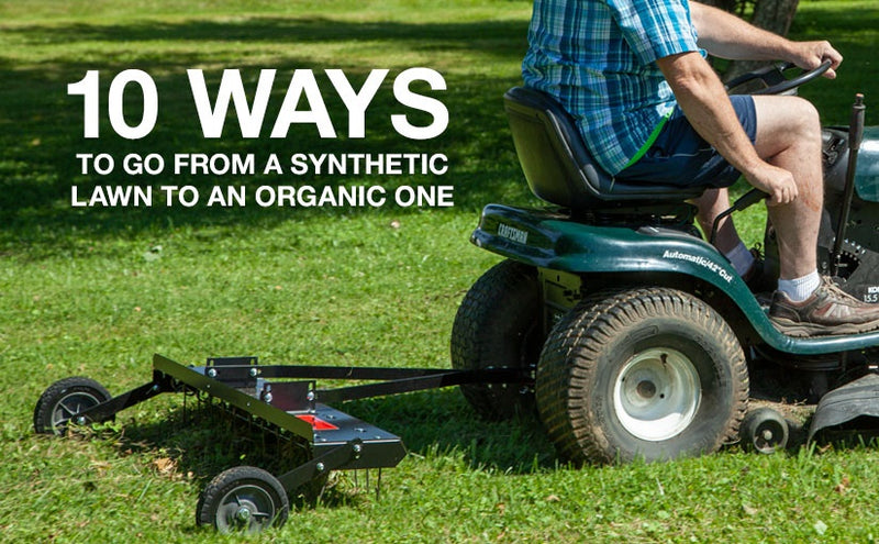 10 Ways to Go From a Synthetic Lawn to an Organic One