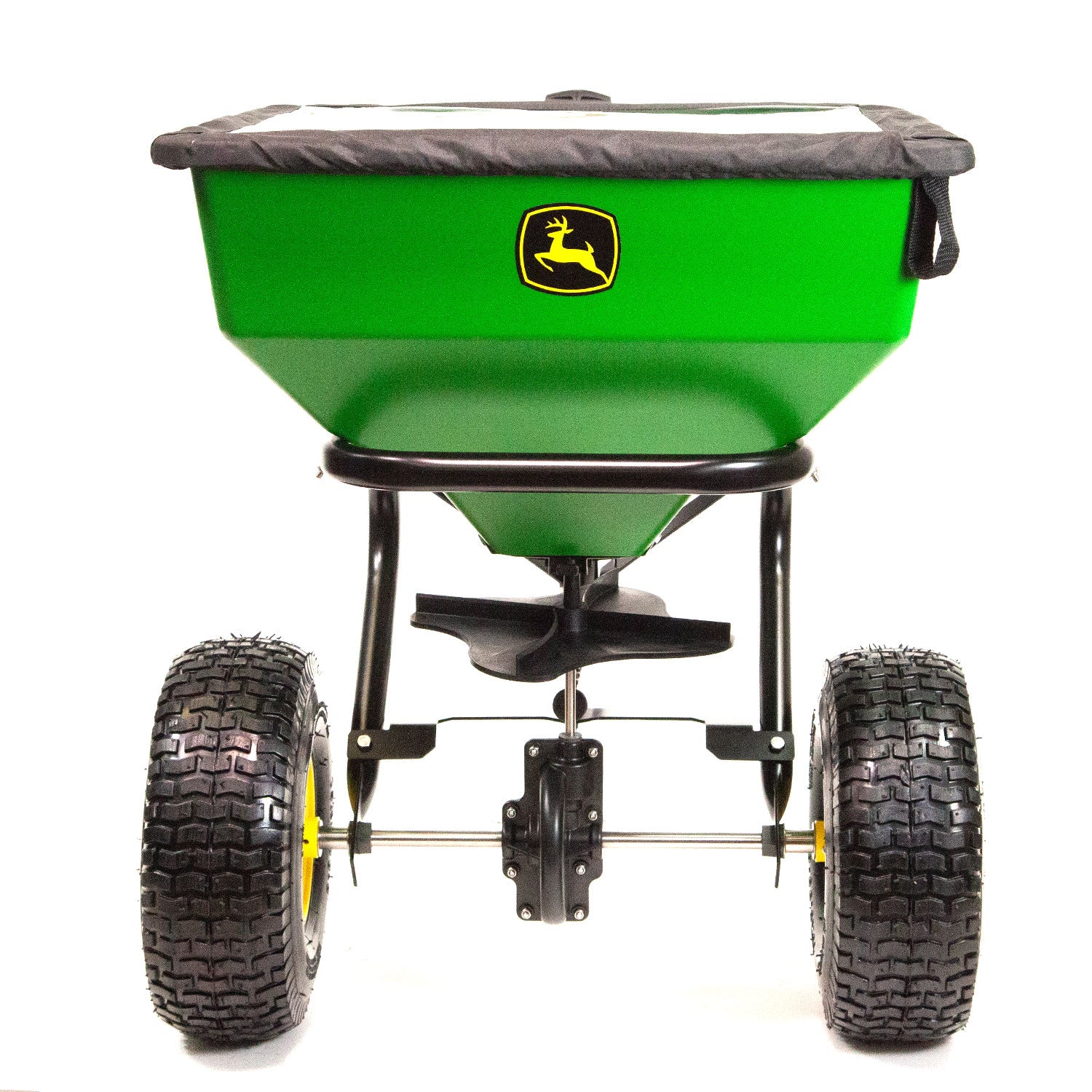 John Deere 150 lb Tow-Behind Broadcast Spreader with ACCUWAY
