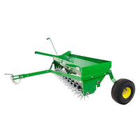 John Deere 2-in-1 Aerator Spreader with Weight Tray | LPAS40JD/AS-400JD