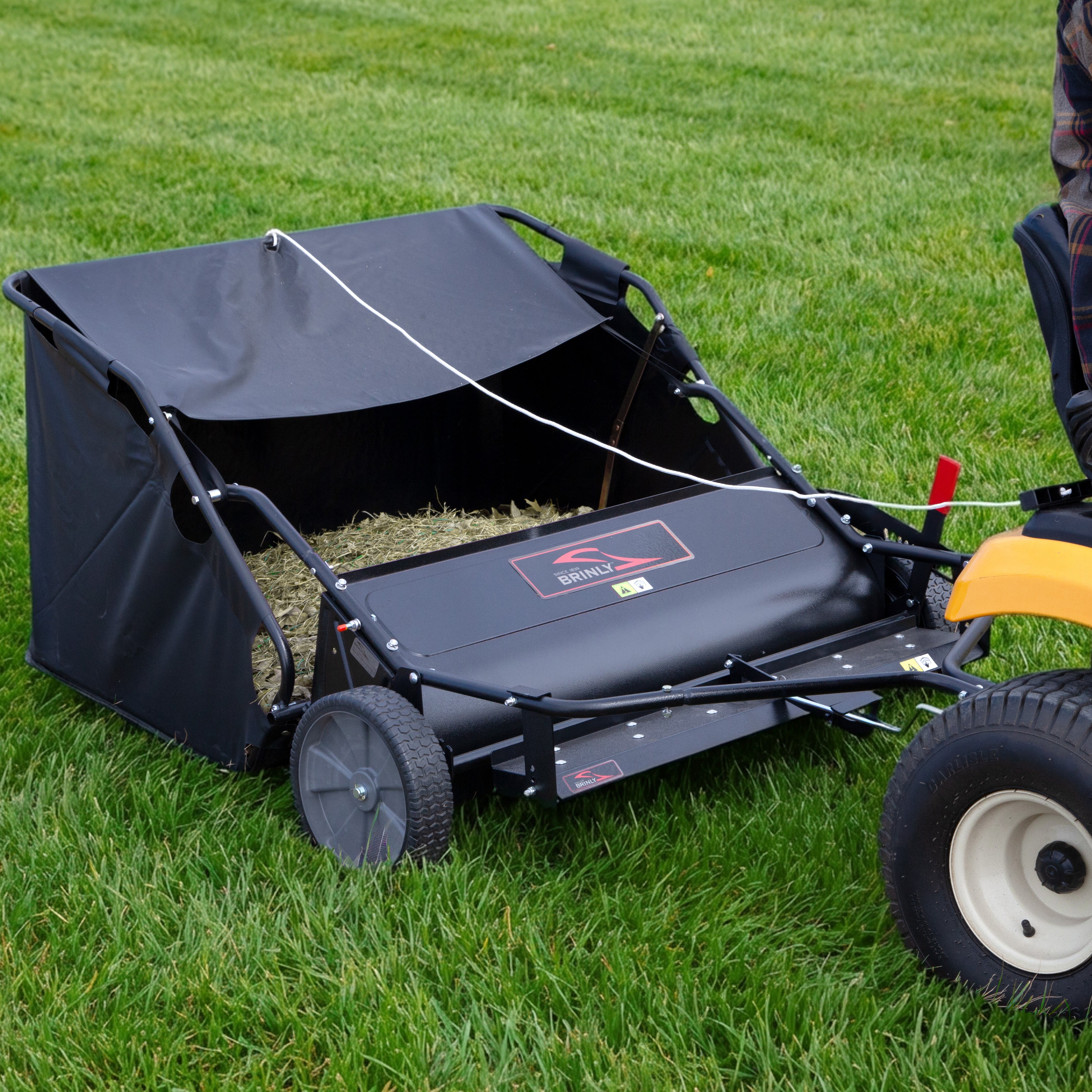 42″ Combo Lawn Sweeper with Dethatcher | LSDT2-42BH-G - Brinly Parts