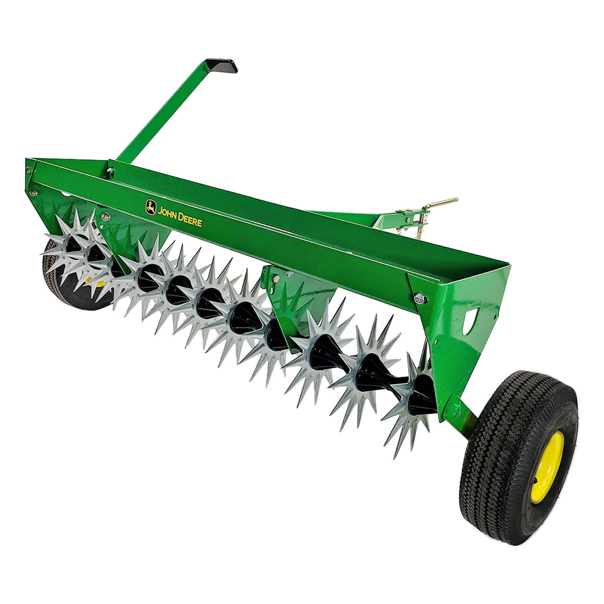 John Deere 40" Spike Aerator with Rigid Steel Weight Tray  | LPSAT40JD/SAT-400JD