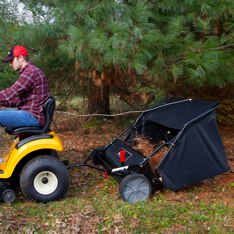 42″ Lawn Sweeper with DOUBLE-HELIX Brushes | LS2-42BH2-G