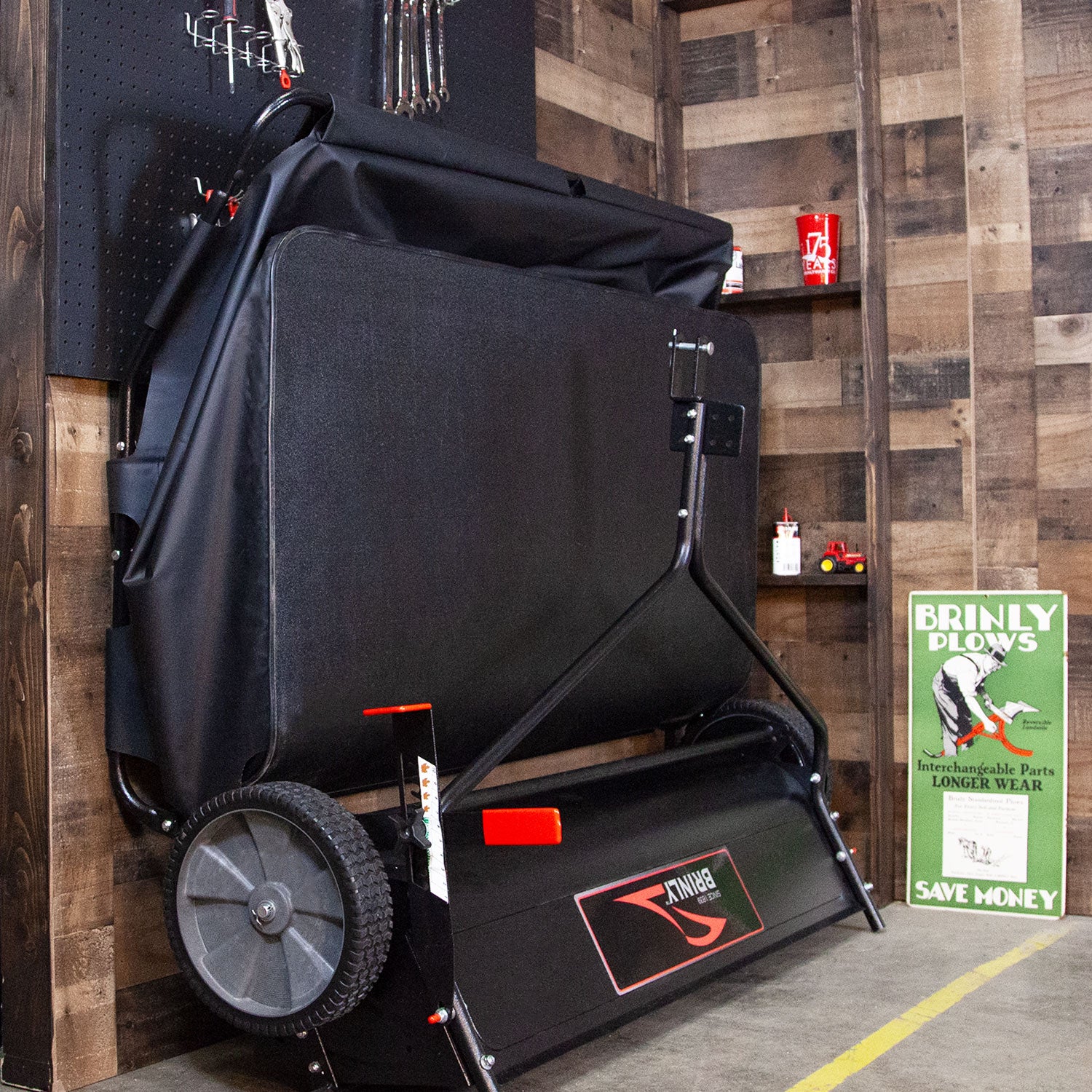 54″ Lawn Sweeper with Double-Helix Brushes | LS2-54BH-G - Brinly Parts