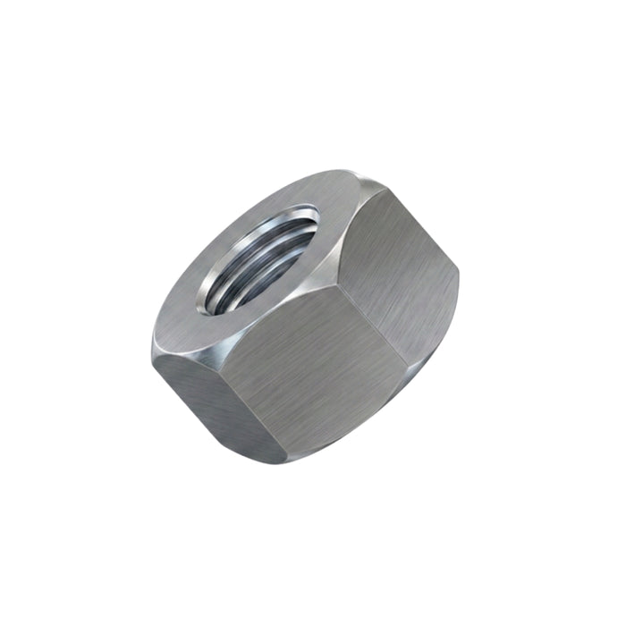 A 30M1600P 1/2-in metal hex nut with internal threads.