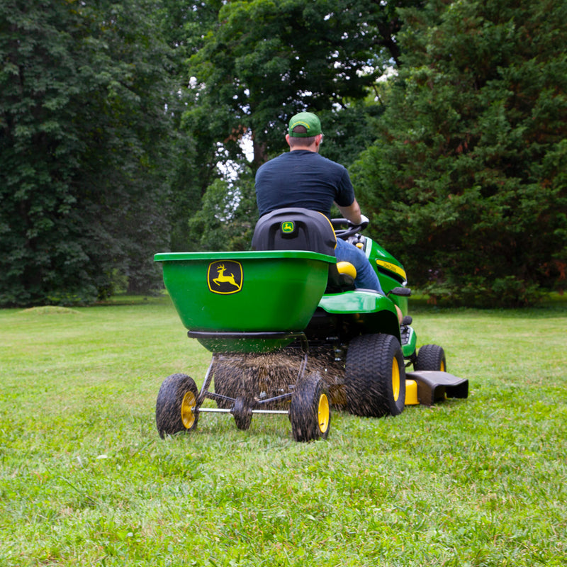 John Deere Tow Broadcast Spreader - 3.5 cu ft | LPBS36JD