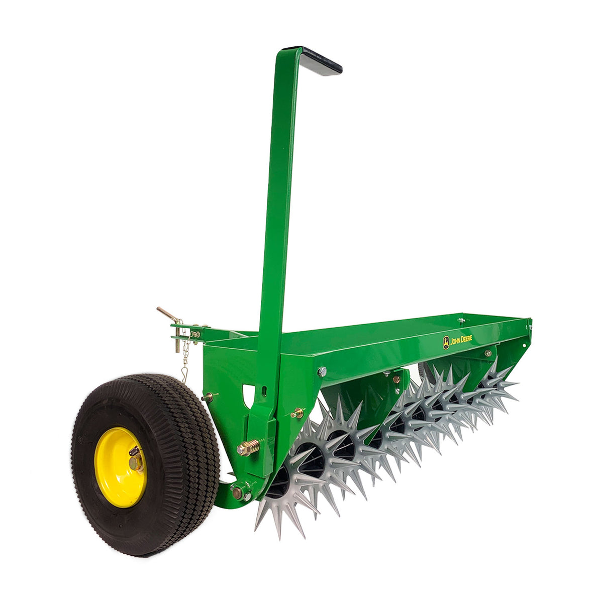 John Deere 40" Spike Aerator with Rigid Steel Weight Tray  | LPSAT40JD/SAT-400JD