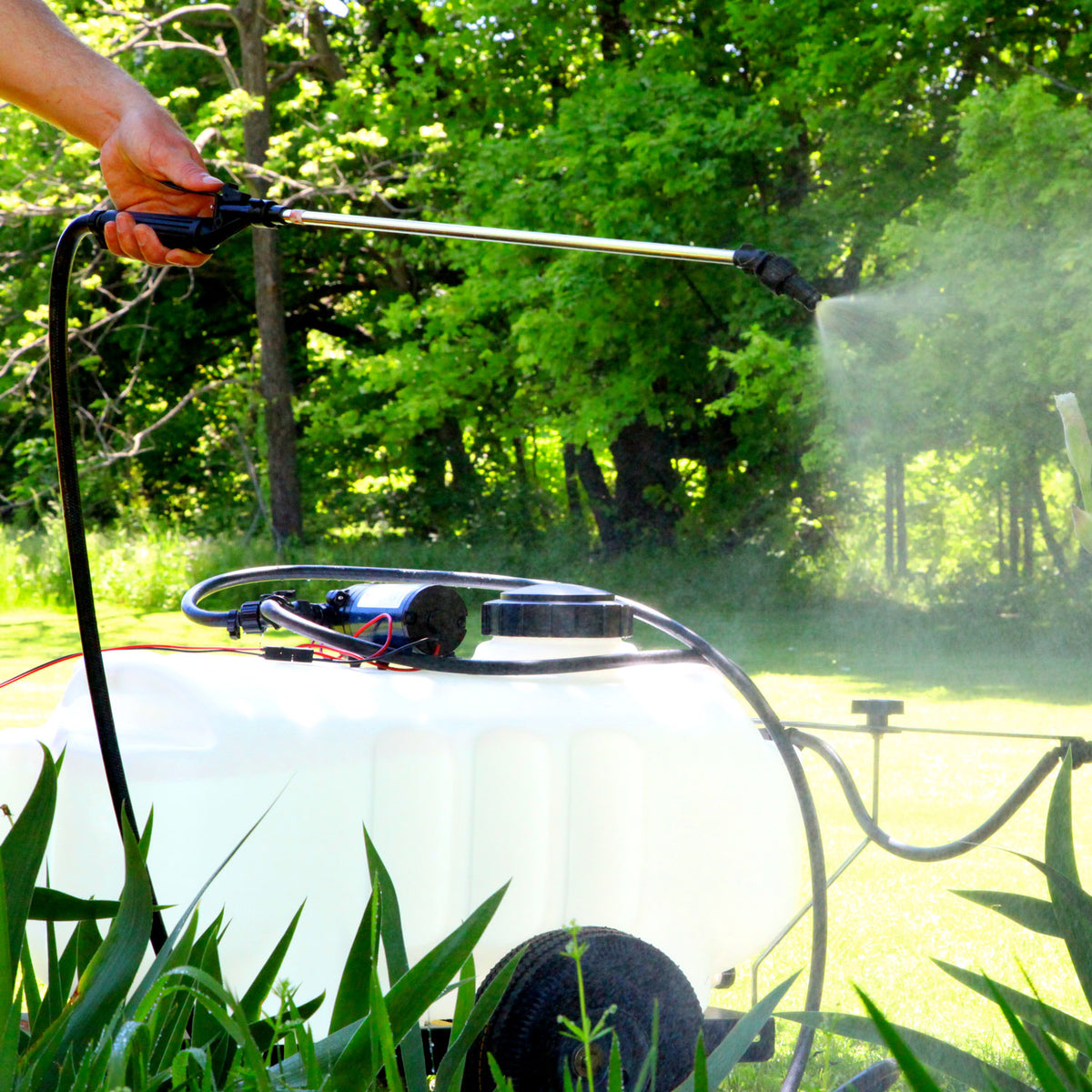 garden hose tree sprayer 25 Gallon Tow-Behind Sprayer | ST-251BH