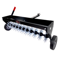 40″ Tow-Behind Spike Aerator with Wide Channel Tow Bar & Transport Wheels | SAT2-40BH-G