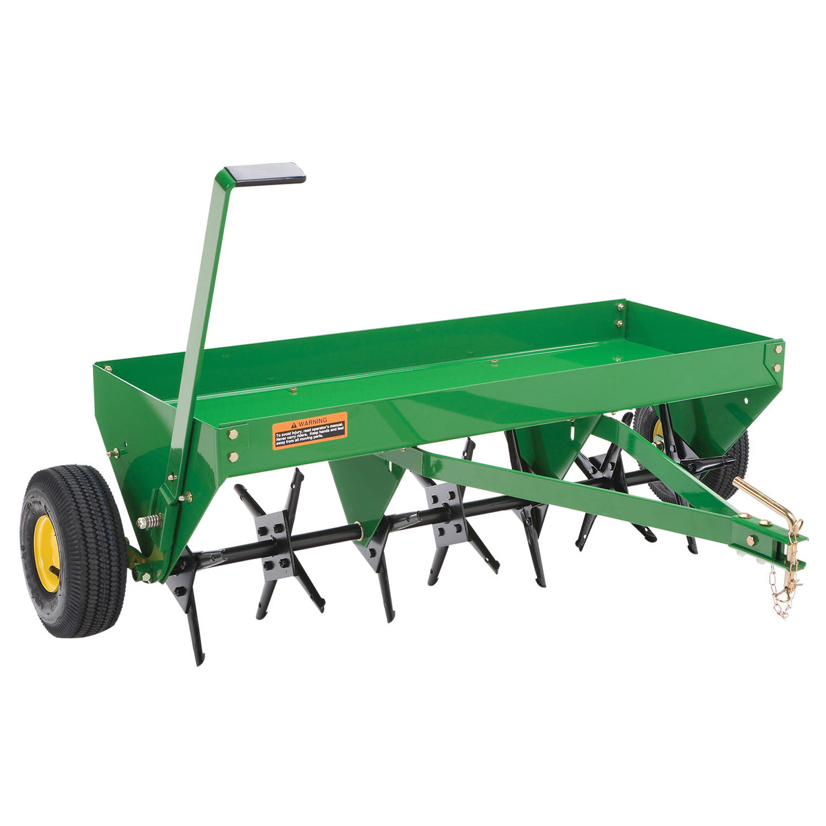 John Deere 40" Tow-Behind Plug Aerator with Pneumetic Tires | PA-400JD/LPPA40JD