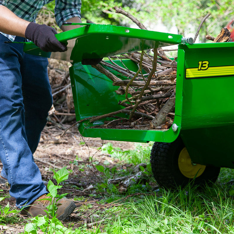 John Deere 13 cu. ft. Steel Utility Cart | HDC-130JD/LPHDC13JD