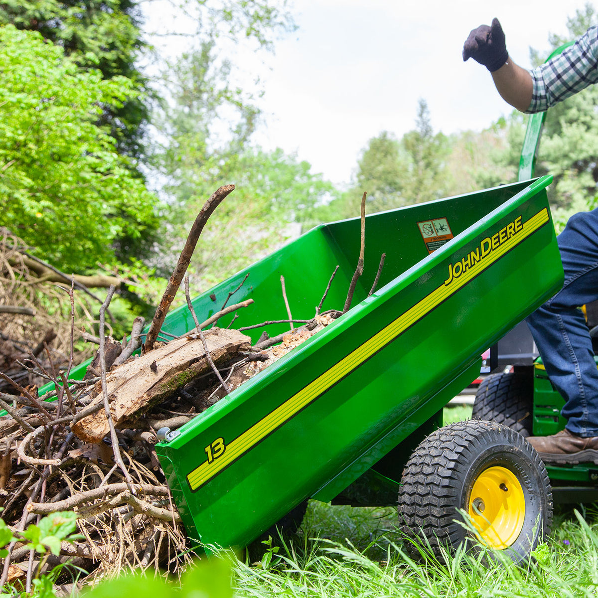 John Deere 13 cu. ft. Steel Utility Cart | HDC-130JD/LPHDC13JD