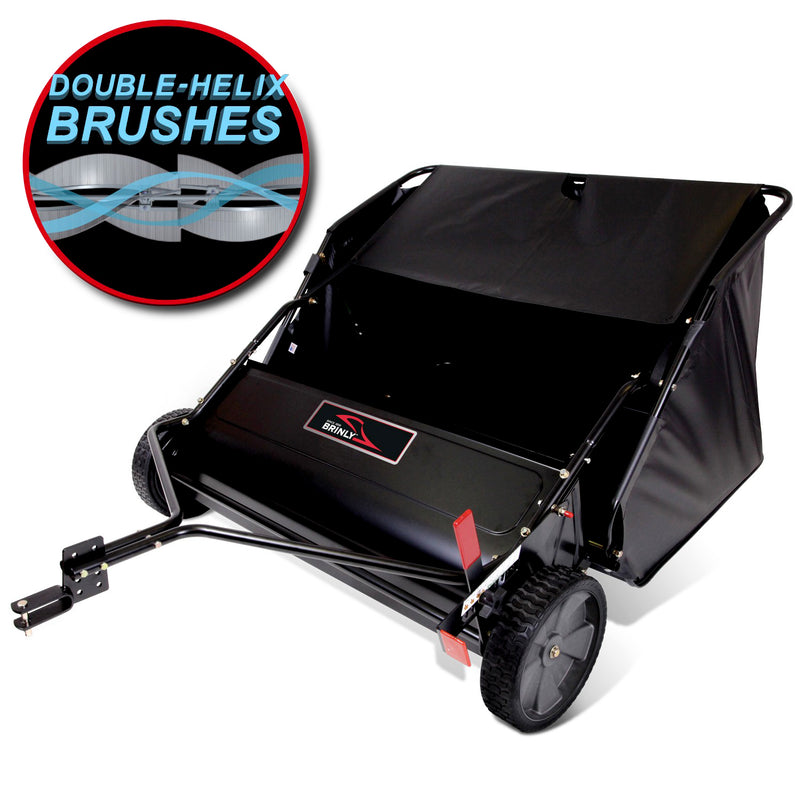 42″ Lawn Sweeper with DOUBLE-HELIX Brushes | LS2-42BH2-G