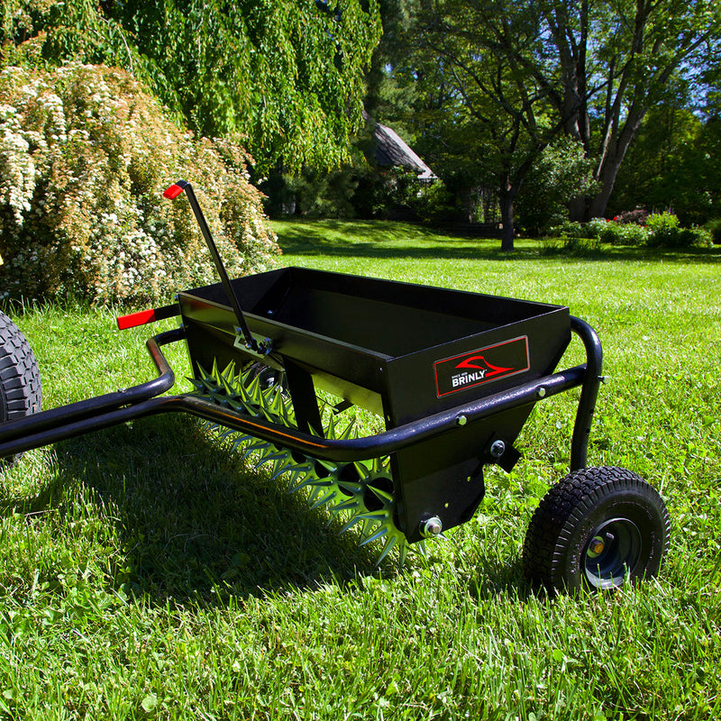 40" Combination Aerator Spreader with Pneumatic Tires | AS2-40BH-G