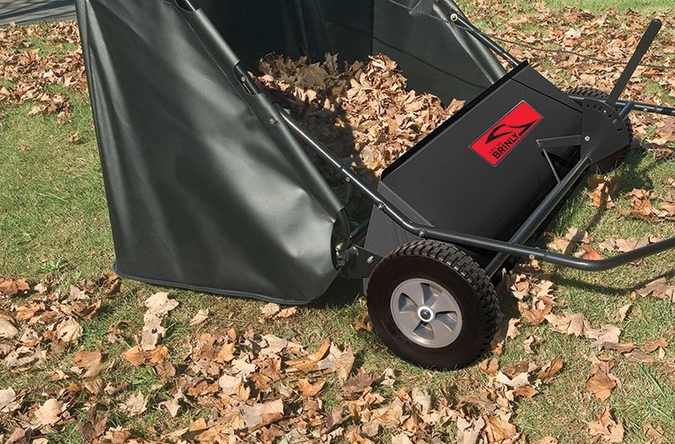 TOW BEHIND 48" LEAF COLLECTOR LAWN SWEEPER LEAF COLLECTING SWEEPER   ATV 