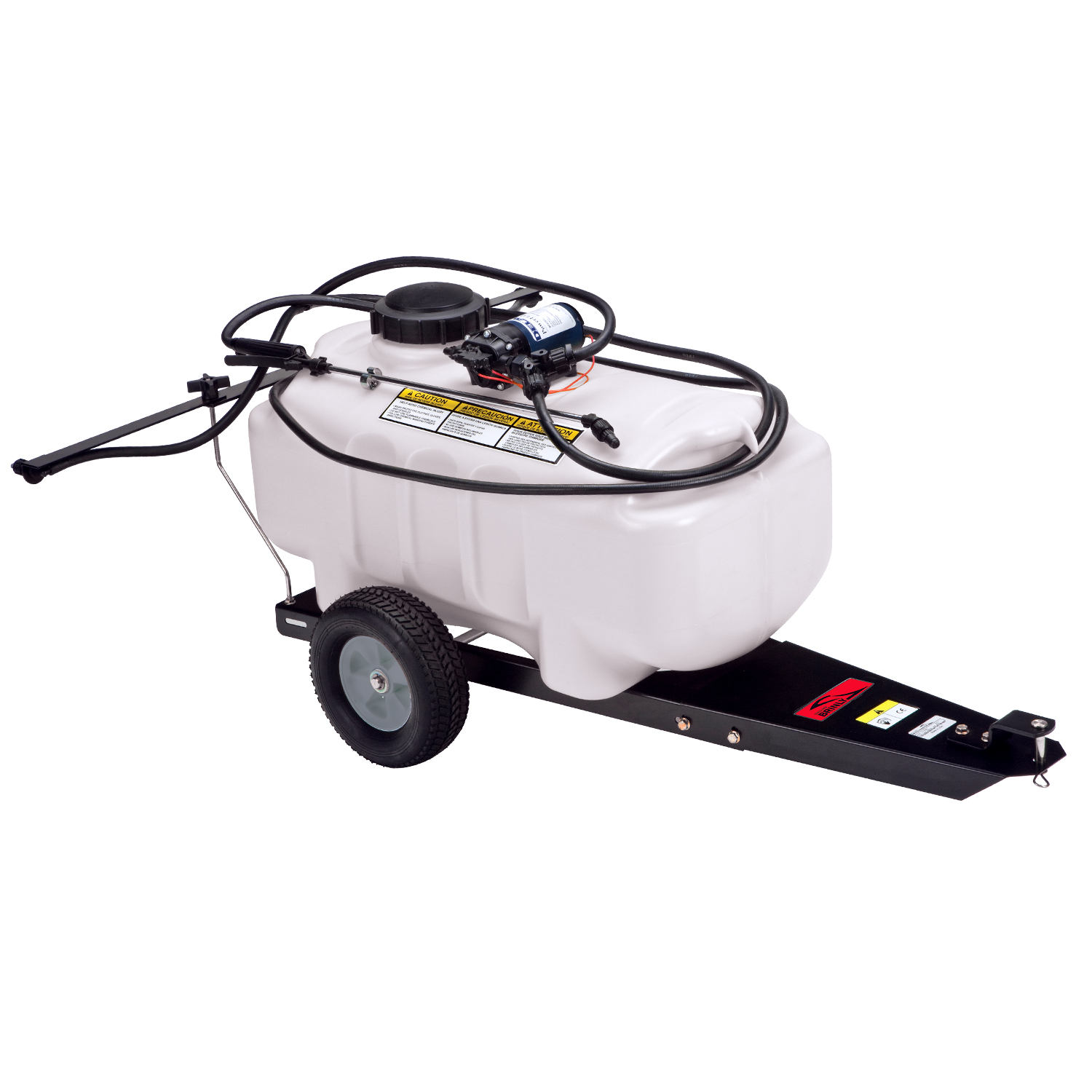 25 Gallon Tow Behind Sprayer St 25bh Brinly Lawn And Garden Attachments 6498