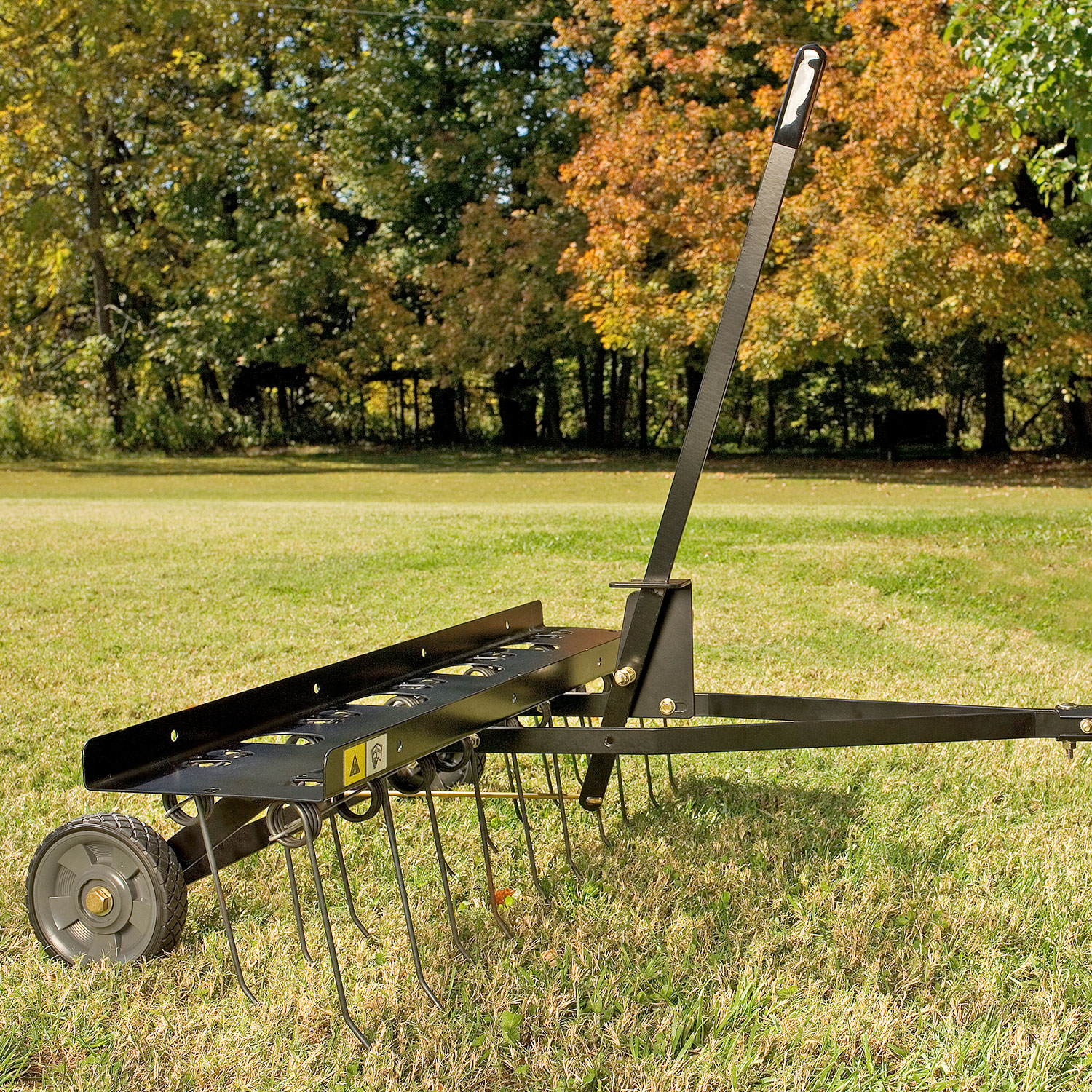 Brinly-Hardy 40 Tow-Behind Dethatcher Steel Frame For Most riding Lawn tractors 
