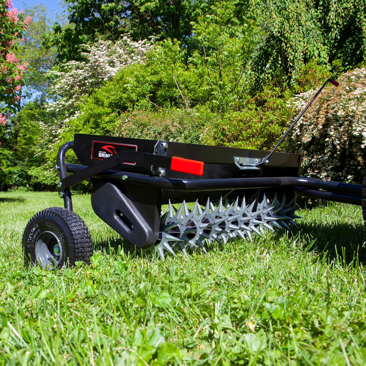 100 lb Weight Capacity Zero-Turn Capable Brinly-Hardy Aerator-Spreader 40 in 